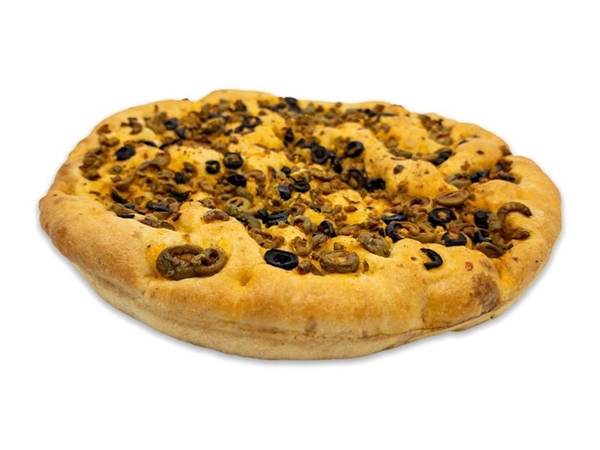Focaccia Olijf knoflook
